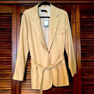Polo Ralph Lauren belted jacket, size 8
